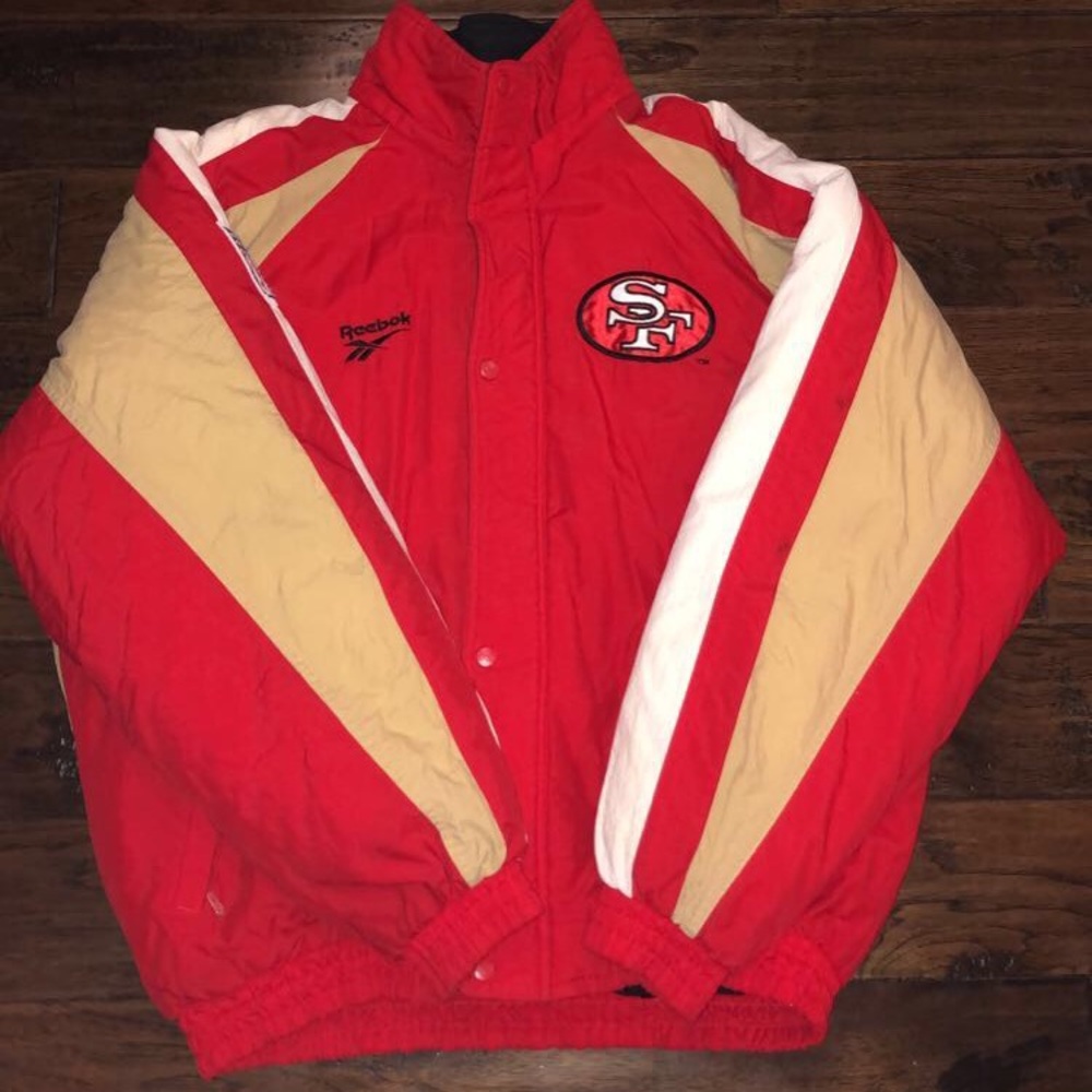 Vintage San Francisco 49ers sideline coat